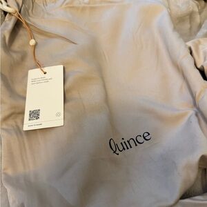 Quince Sand Bamboo Sheet Set